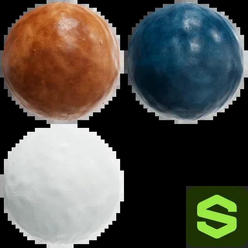 Glazed Terracotta Substance 001