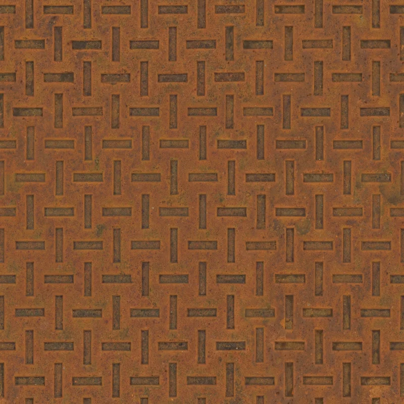 Metal Grate Rusty