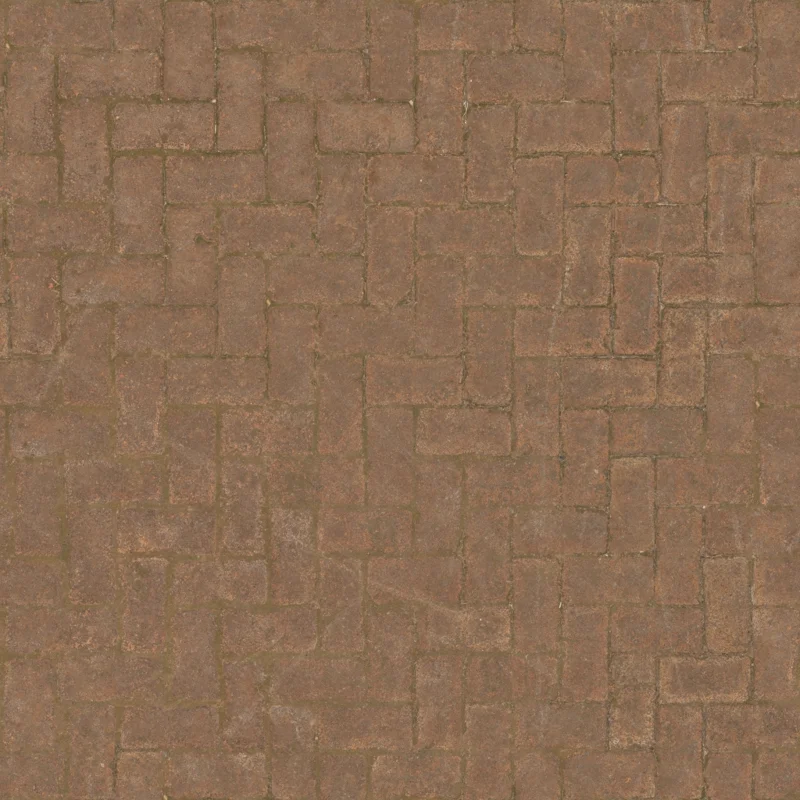 Mossy Brick Floor