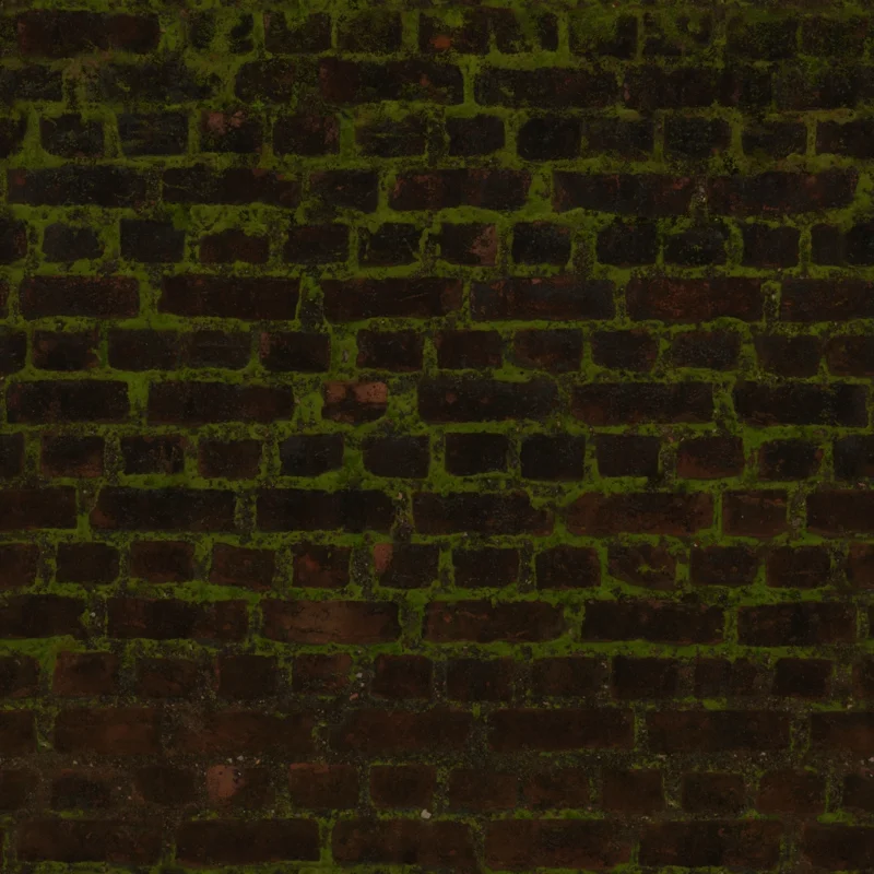 Mossy Brick
