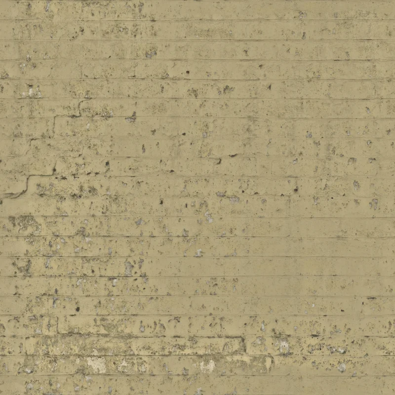 Painted Worn Brick
