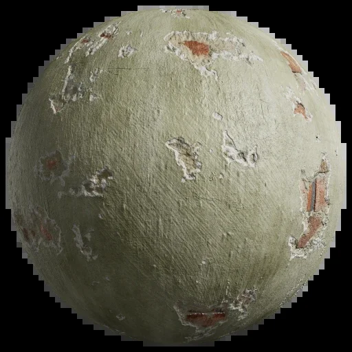 Painted Plaster 009