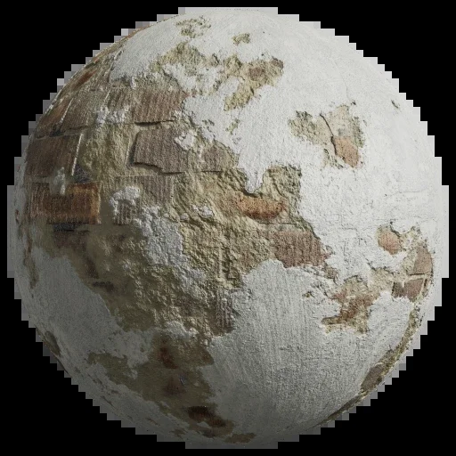 Painted Plaster 014