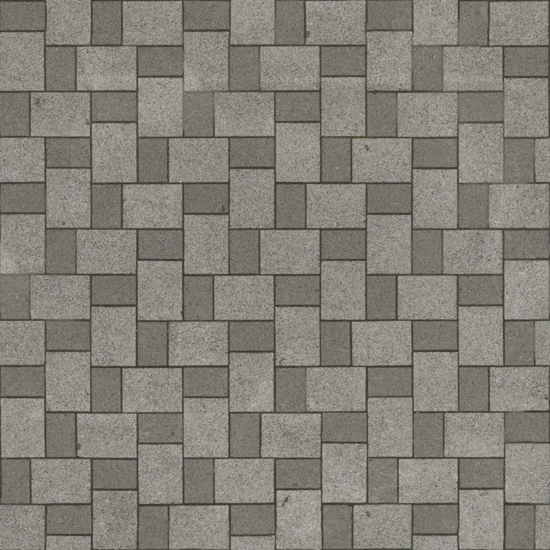 Patterned Brick Floor