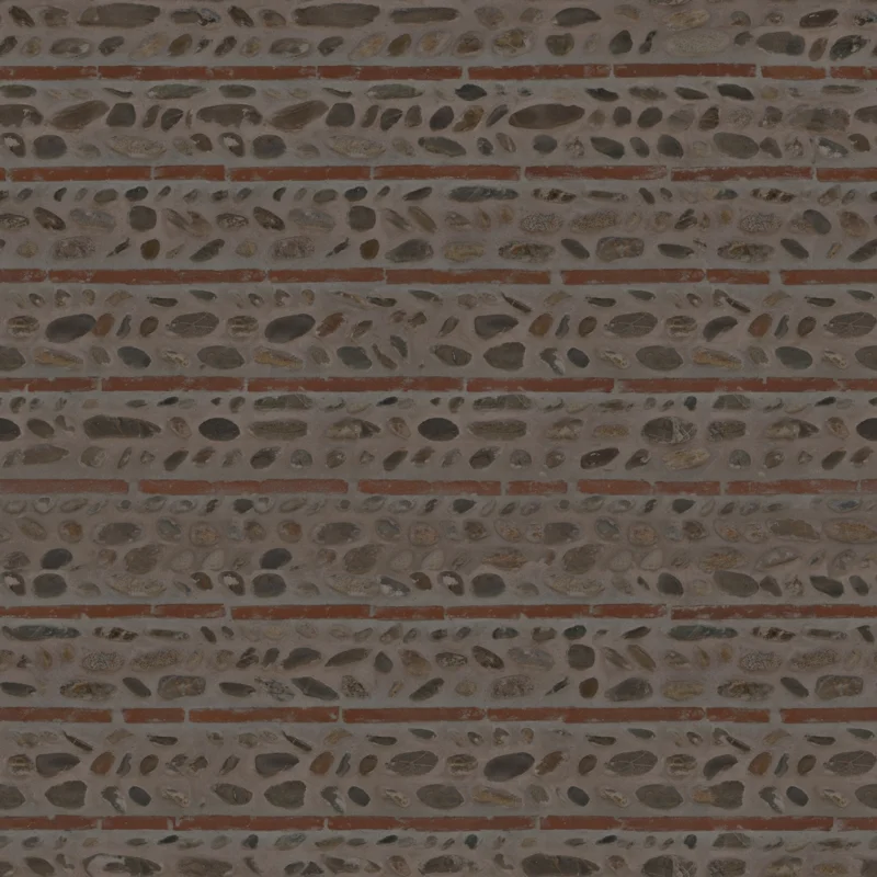 Patterned Brick Wall 02