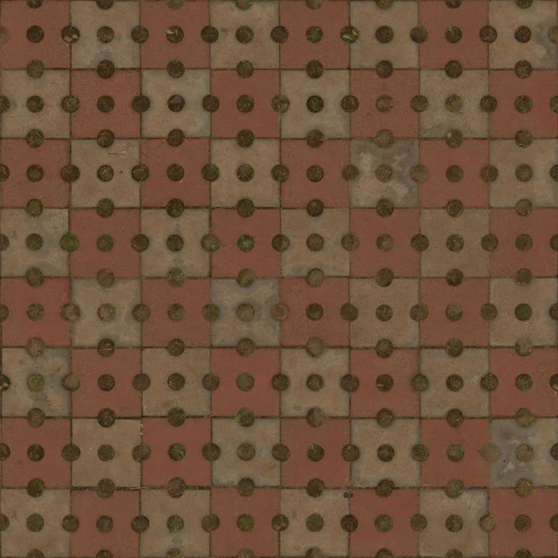 Patterned Concrete Pavers 02