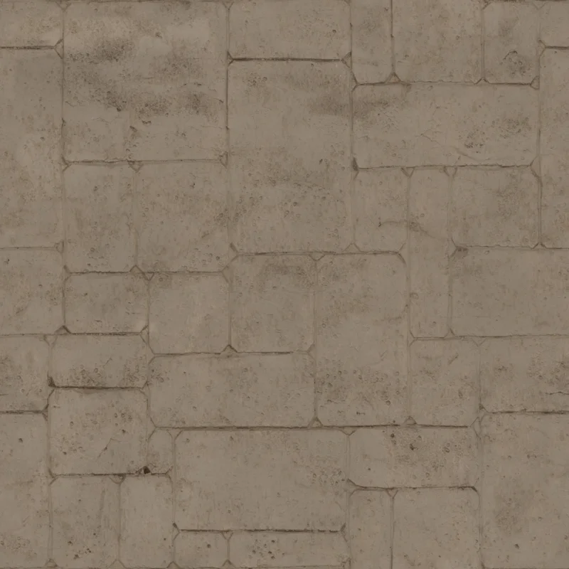Patterned Concrete Wall