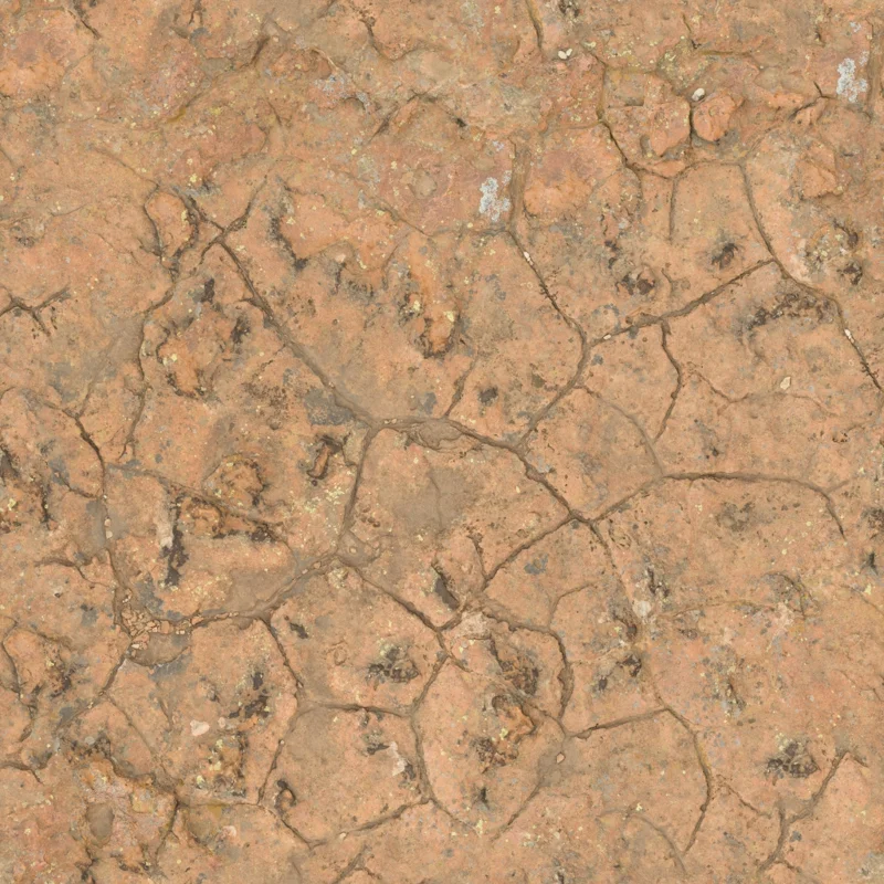 Rock Boulder Cracked