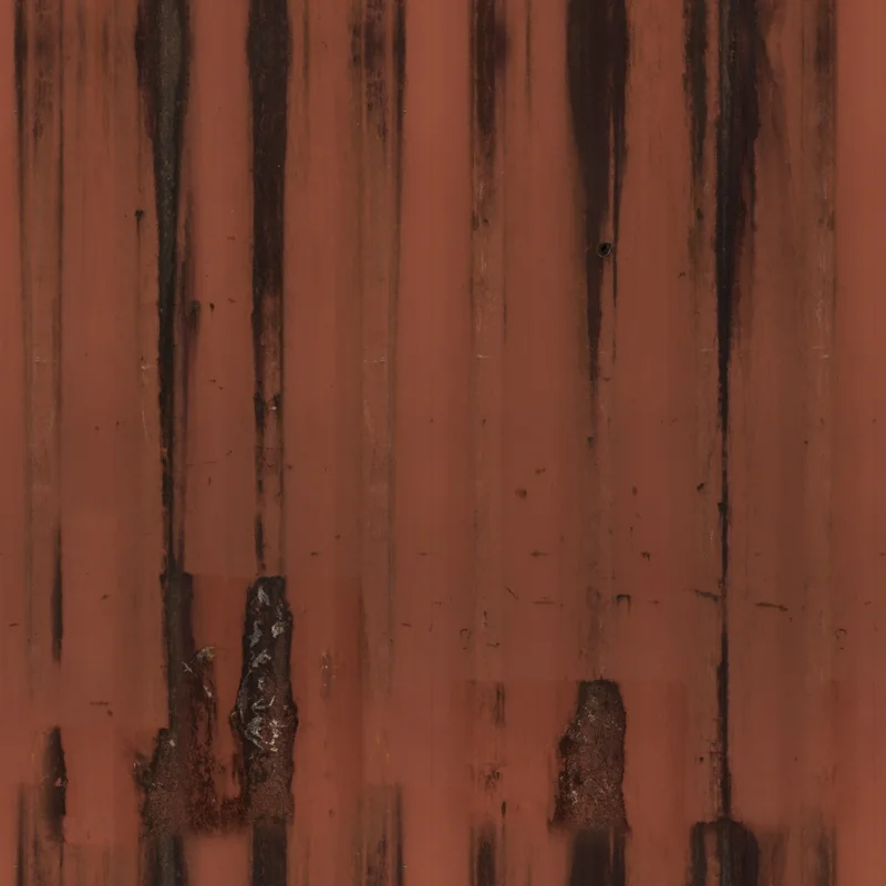 Rusty Painted Metal