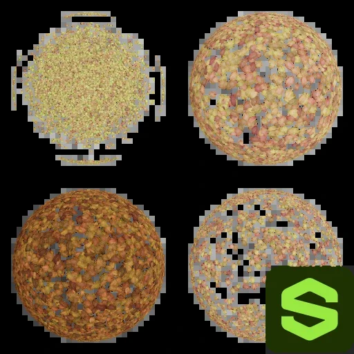 Scattered Leaves Substance 001