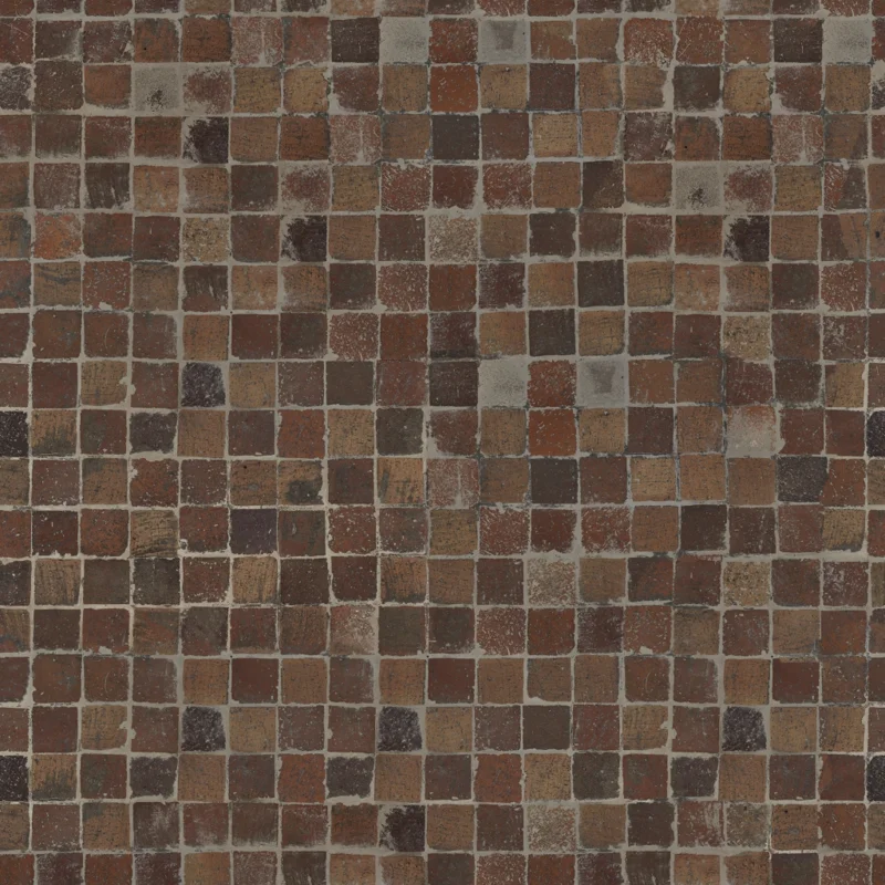 Square Brick Floor