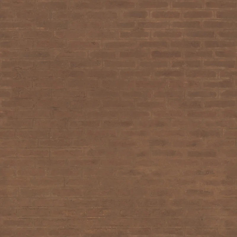 Stenciled Brick Floor
