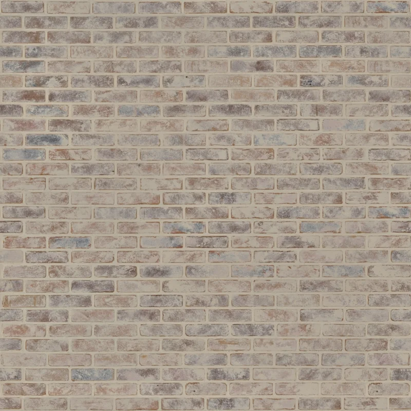 Whitewashed Brick