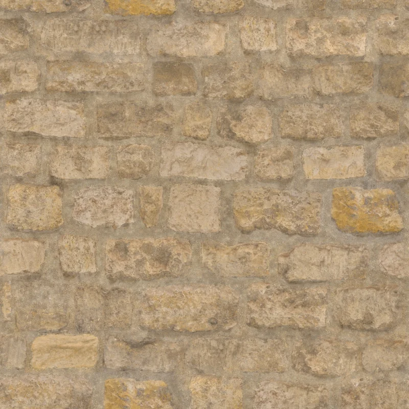 Yellow Stone Wall