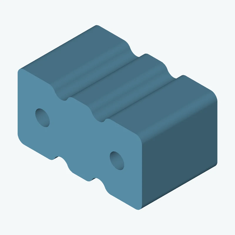 Rectangular body, 72.15 × 37.8 × 43.8 mm (W×D×H) — 0808