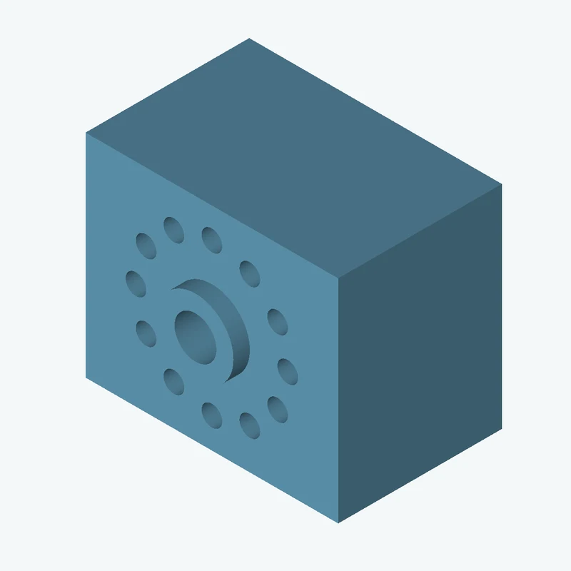Rectangular body, 78.57 × 66 × 50.9 mm (W×D×H) — 1379