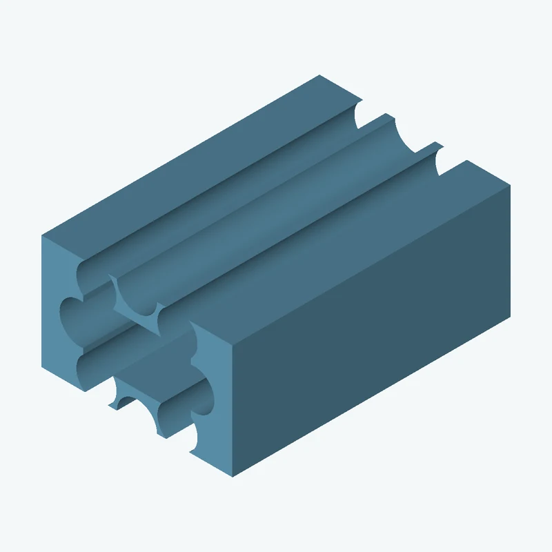 Rectangular body, 40 × 23.9 × 58.2 mm (W×D×H) — 1454