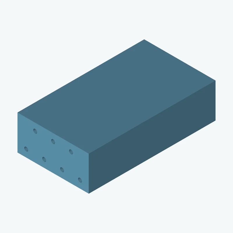Rectangular body, 35 × 17 × 62.2 mm (W×D×H) — 1500