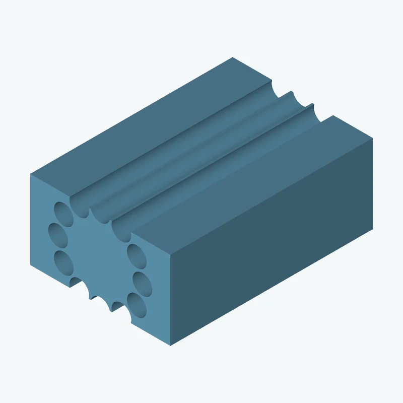 Rectangular body, 59.86 × 33.7 × 86.4 mm (W×D×H) — 1856