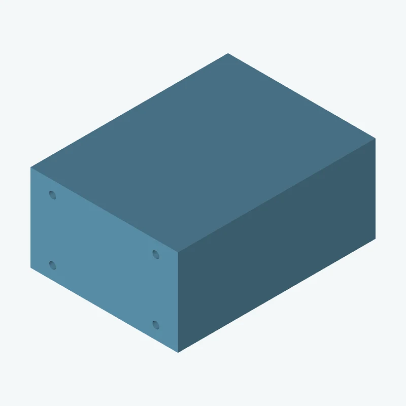 Rectangular body, 69.36 × 40.9 × 92.9 mm (W×D×H) — 1859