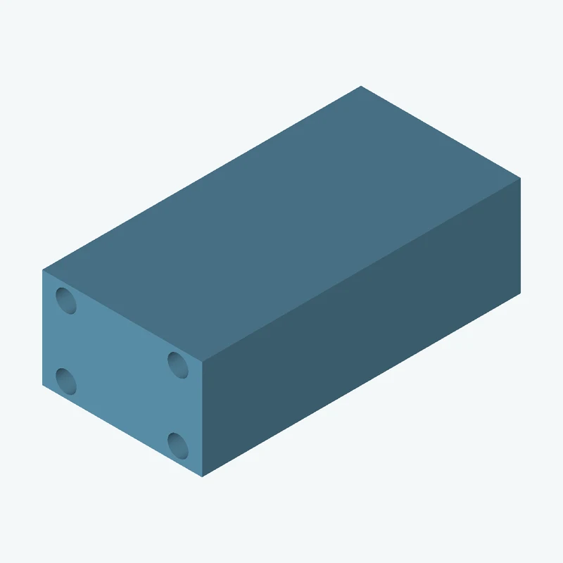 Rectangular body, 20 × 12.5 × 39.9 mm (W×D×H) — 2202