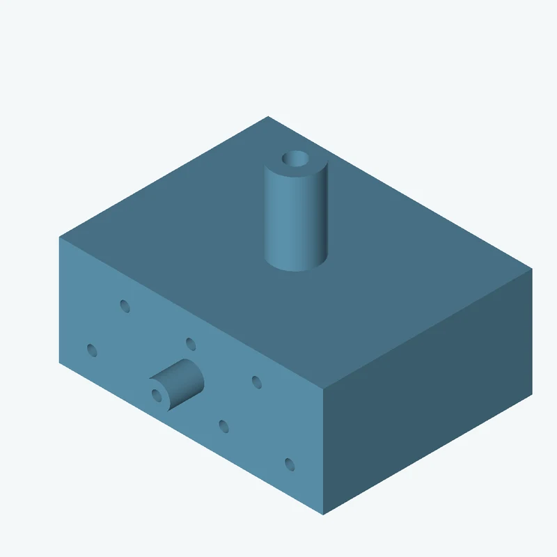 Rectangular body, 85 × 35.1 × 67.3 mm (W×D×H) — 2466