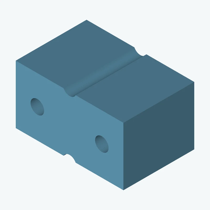 Rectangular body, 51.09 × 27.7 × 33.6 mm (W×D×H) — 2720