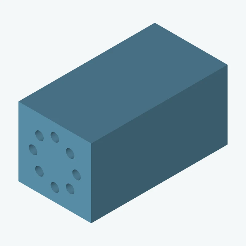 Rectangular body, 27.79 × 26.4 × 52.1 mm (W×D×H) — 3184