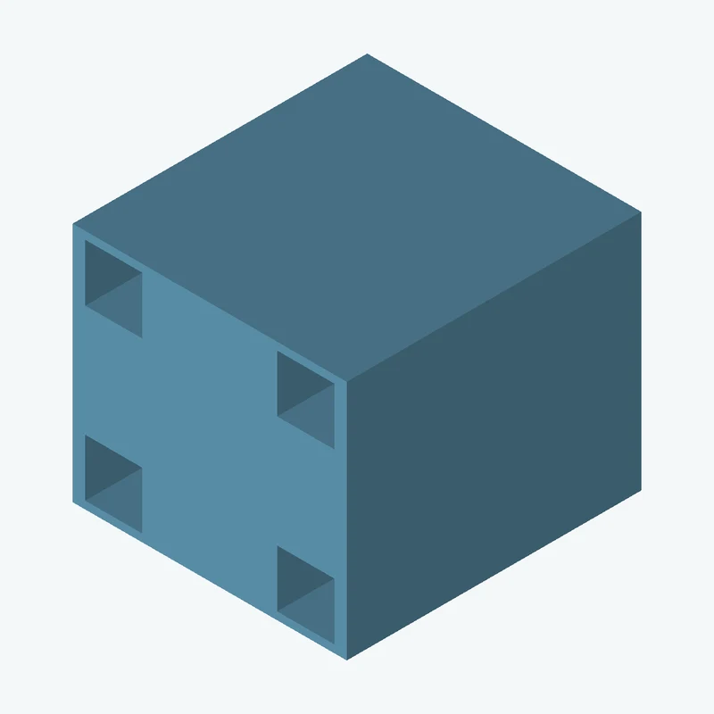 Rectangular body, 75 × 66 × 80.6 mm (W×D×H) — 3394