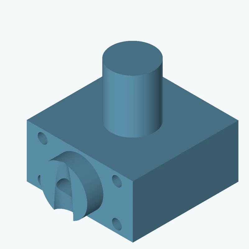 Rectangular body, 35 × 17.5 × 34.8 mm (W×D×H) — 3399
