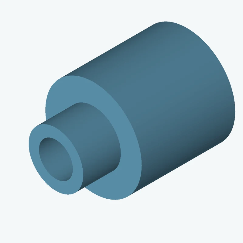 Ø20.48 mm circular section, extruded 19.9 mm thick — 0085