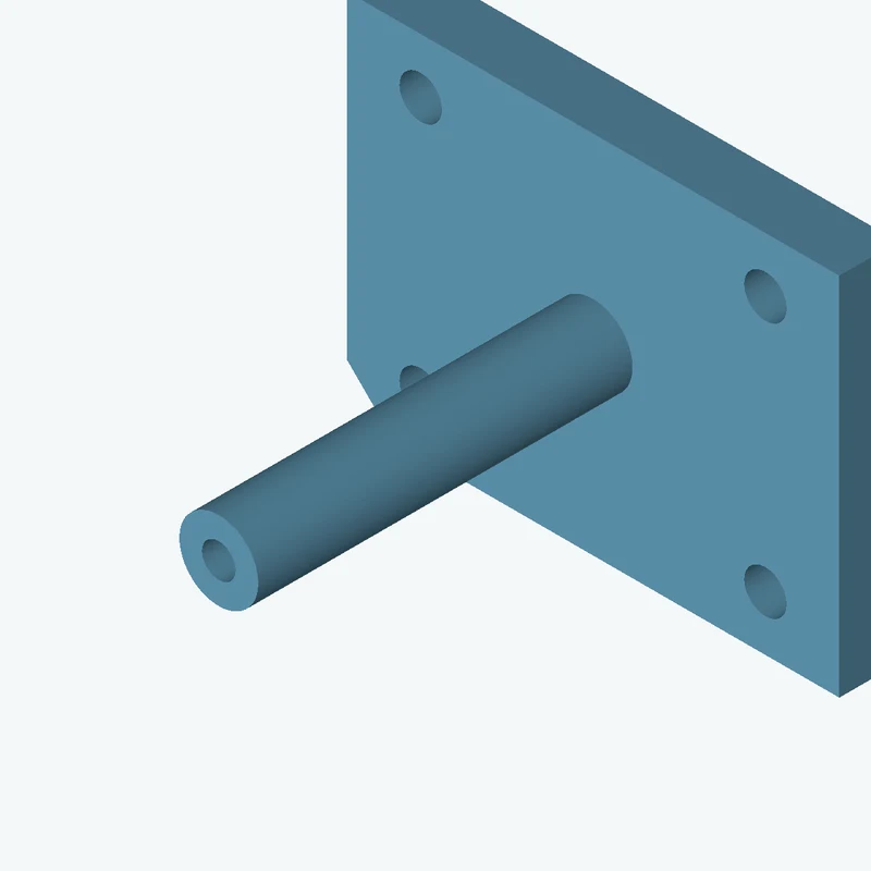Rectangular body, 50 × 37.1 × 6 mm (W×D×H) — 0172