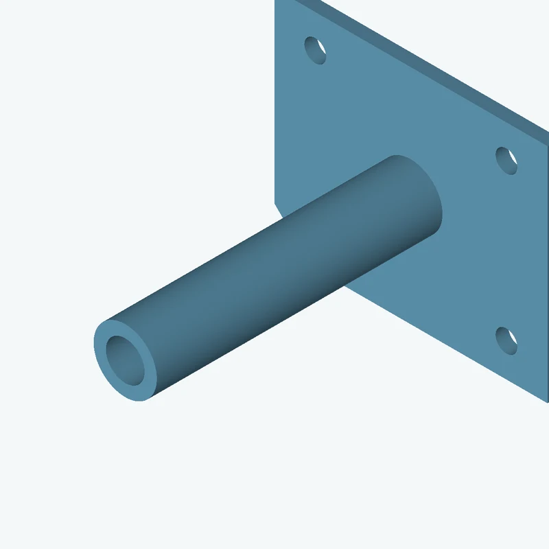 Rectangular body, 105.97 × 86.4 × 5 mm (W×D×H) — 0186