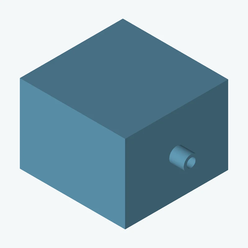 Rectangular body, 47.93 × 35.7 × 46.9 mm (W×D×H) — 0315