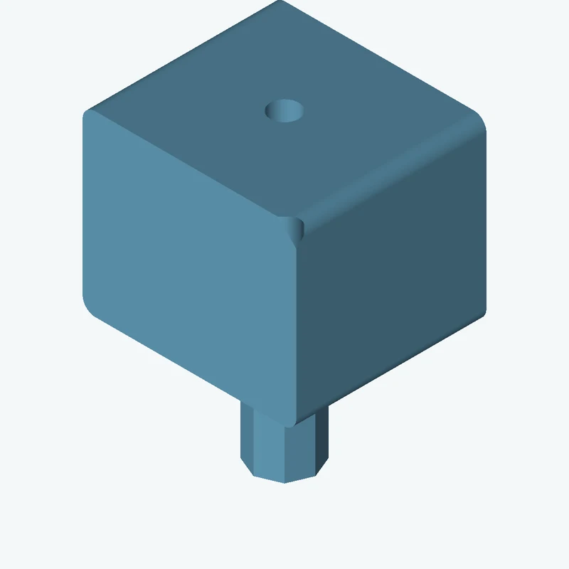 Rectangular body, 67.47 × 56.3 × 60 mm (W×D×H) — 0490