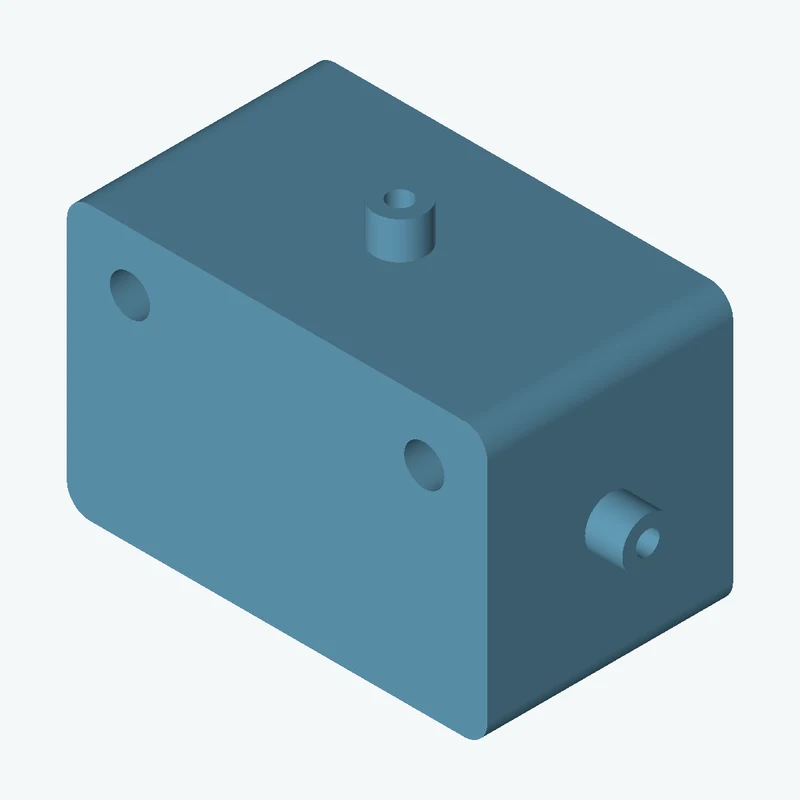 Rectangular body, 45 × 29.3 × 26.3 mm (W×D×H) — 0656