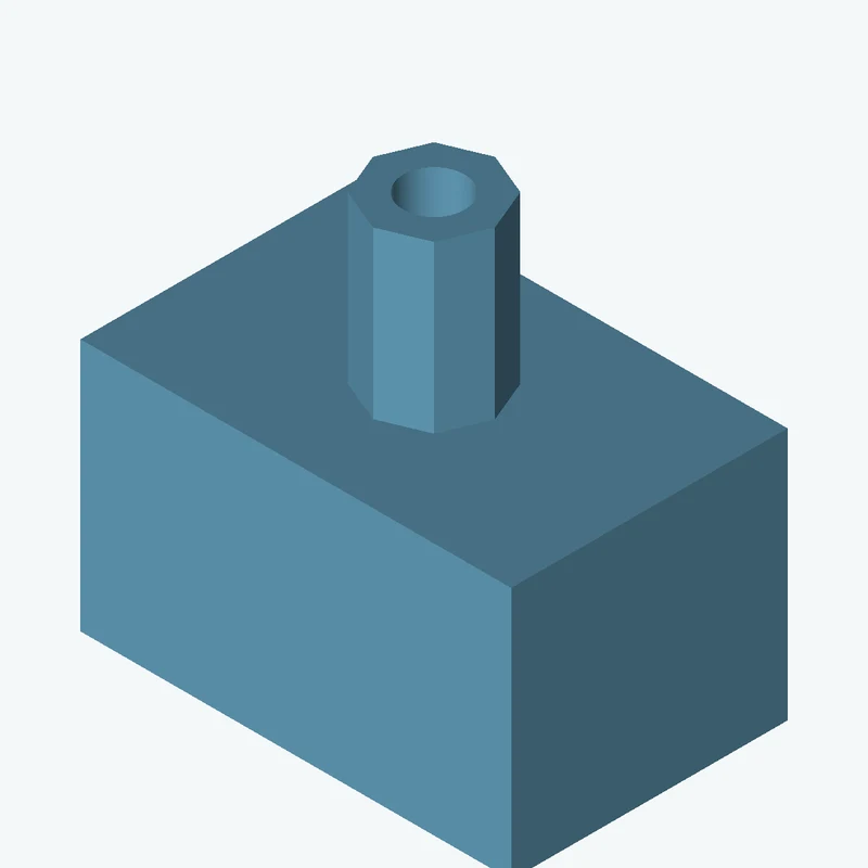 Rectangular body, 55 × 32.3 × 35.3 mm (W×D×H) — 0680