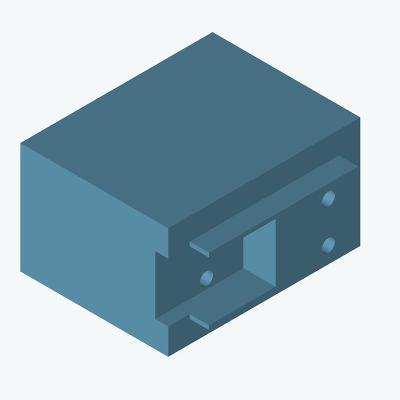 Rectangular body, 30.69 × 23.1 × 39.9 mm (W×D×H) — 0681