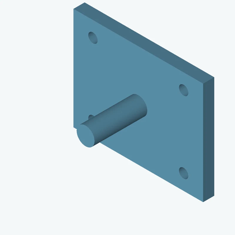 Rectangular body, 116.76 × 92.5 × 10 mm (W×D×H) — 0699