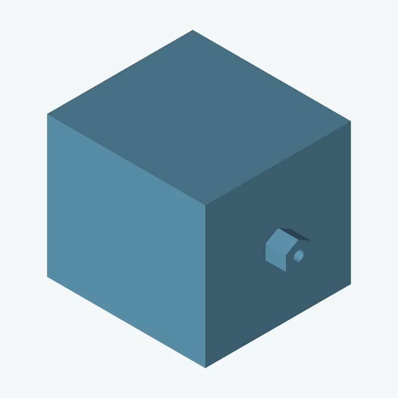 Rectangular body, 82 × 73 × 75.5 mm (W×D×H) — 0770