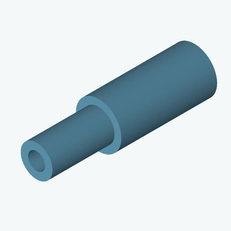 Ø12 mm circular section, extruded 25.3 mm thick — 0928