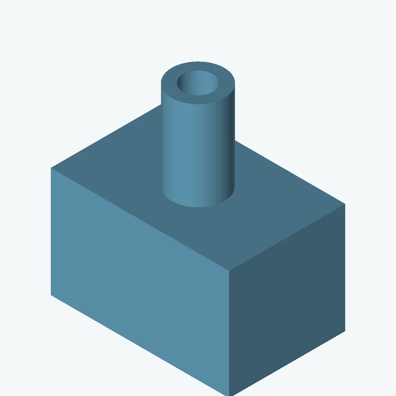 Rectangular body, 59.62 × 36.8 × 38.8 mm (W×D×H) — 1009