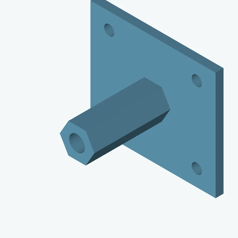 Rectangular body, 78.83 × 68.5 × 5 mm (W×D×H) — 1101