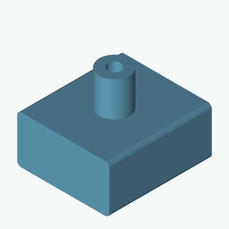 Rectangular body, 65 × 33.5 × 72.4 mm (W×D×H) — 1217