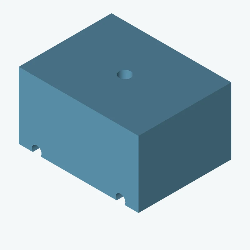 Rectangular body, 79.65 × 44.4 × 61.7 mm (W×D×H) — 1447