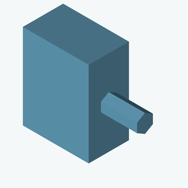Rectangular body, 62.13 × 80.7 × 38 mm (W×D×H) — 1493
