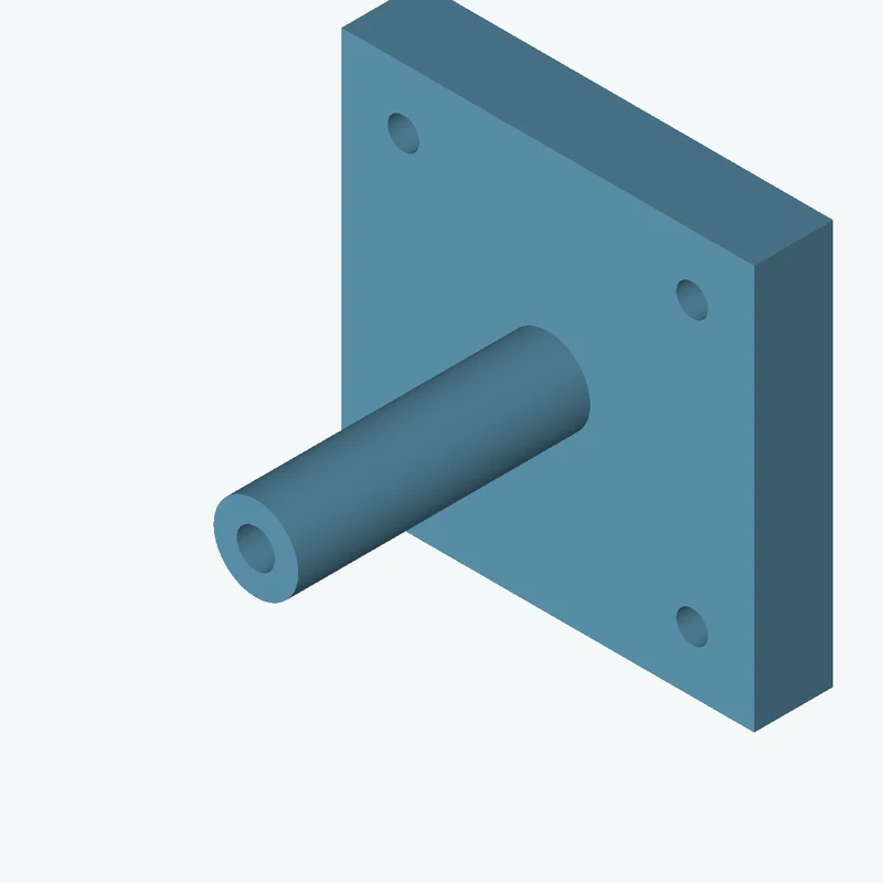 Rectangular body, 83.4 × 81.7 × 16 mm (W×D×H) — 1608