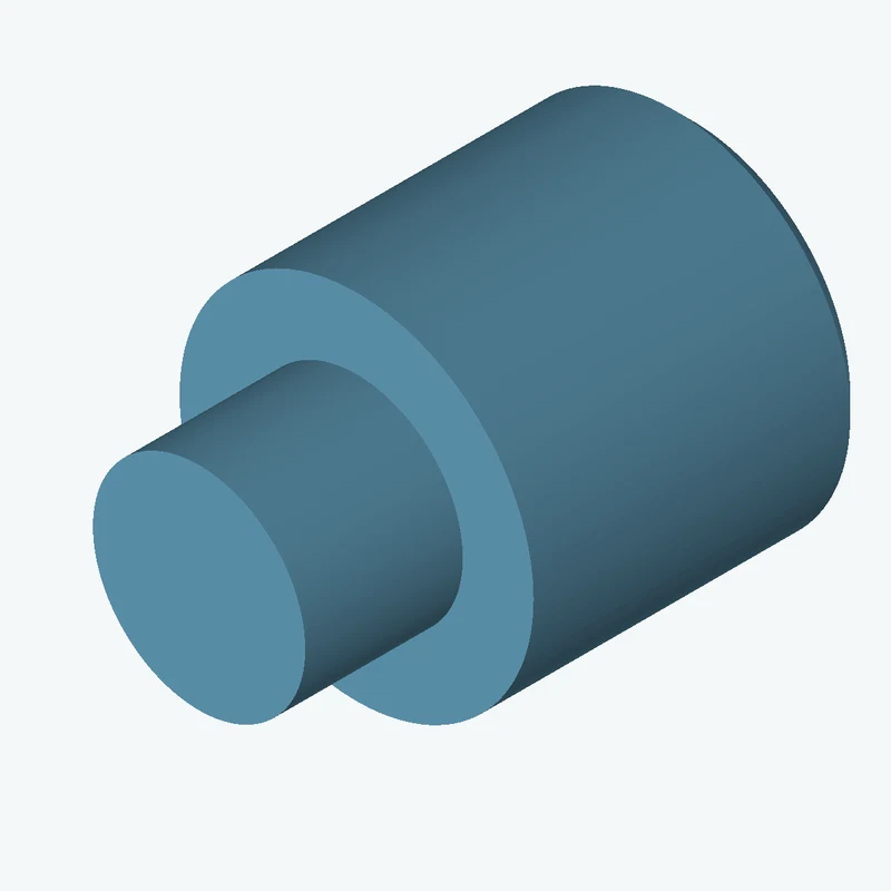 Ø40 mm circular section, extruded 37.9 mm thick — 2335