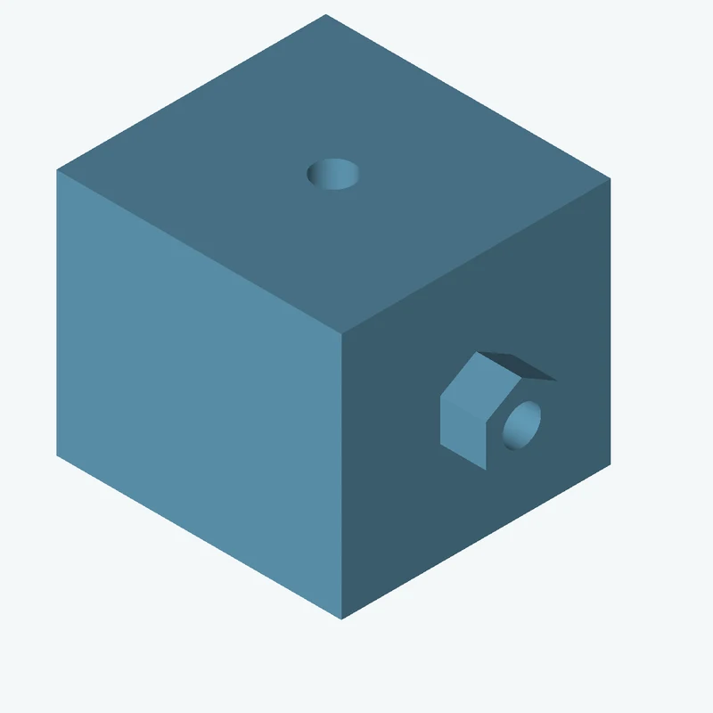 Rectangular body, 35 × 30.4 × 33.1 mm (W×D×H) — 2372