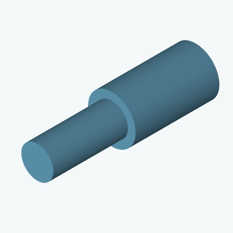 Ø25 mm circular section, extruded 44.2 mm thick — 2478